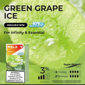 RELX Infinity2 Pod-Green Grape Ice
