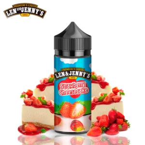 Strawberry Cheesecake 100ml – Len & Jenny’s