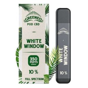 Greeneo CBD – White Window 1000MG – Vape Descartável