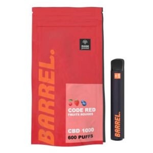 Vape Descartável CBD 1000mg – Code Red – Marie Jeanne