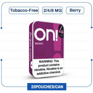 On! Berry Mini Dry Nicotine Pouches