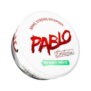 Pablo Nicotine Pouches Green Mint 30MG - 5 Pack