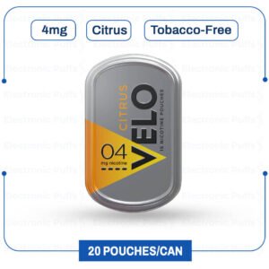 VELO CITRUS 4MG POUCH 5CT
