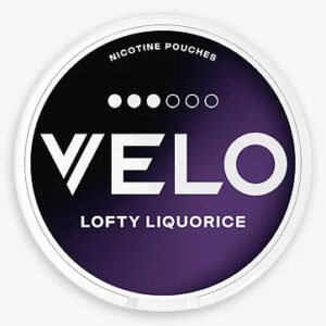 Velo Nicotine Pouches Lofty Liquorice 10MG - 5 Pack
