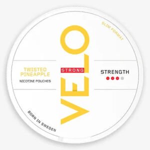 Velo Nicotine Pouches Twisted Pineapple 10MG - 5 Pack