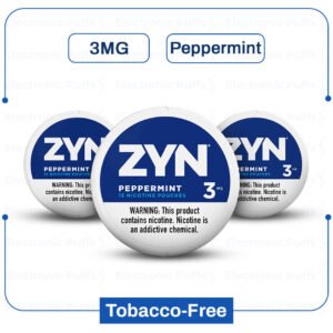 ZYN 3 MG PEPPERMINT 5CT