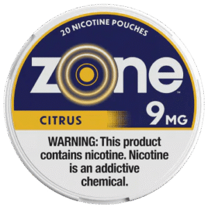 zone Citrus 9mg 5 rolls